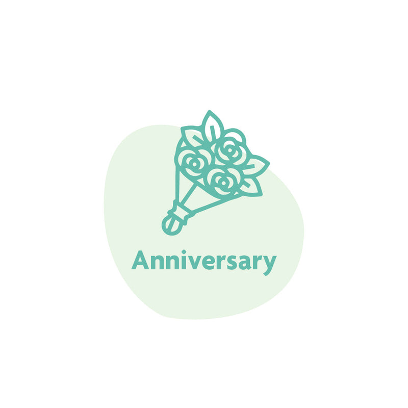 anniversary bouquet icon