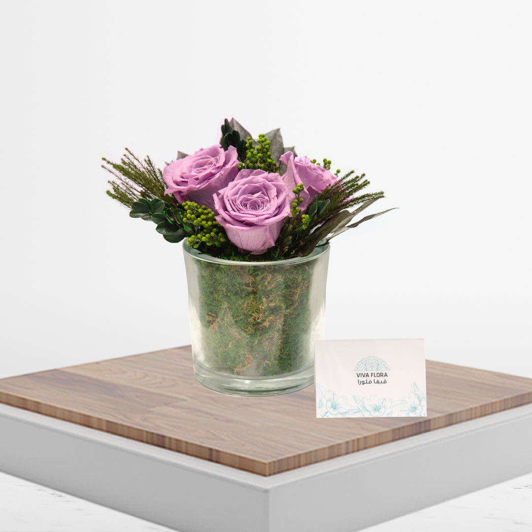 Elegant lilac-Preserved Flower