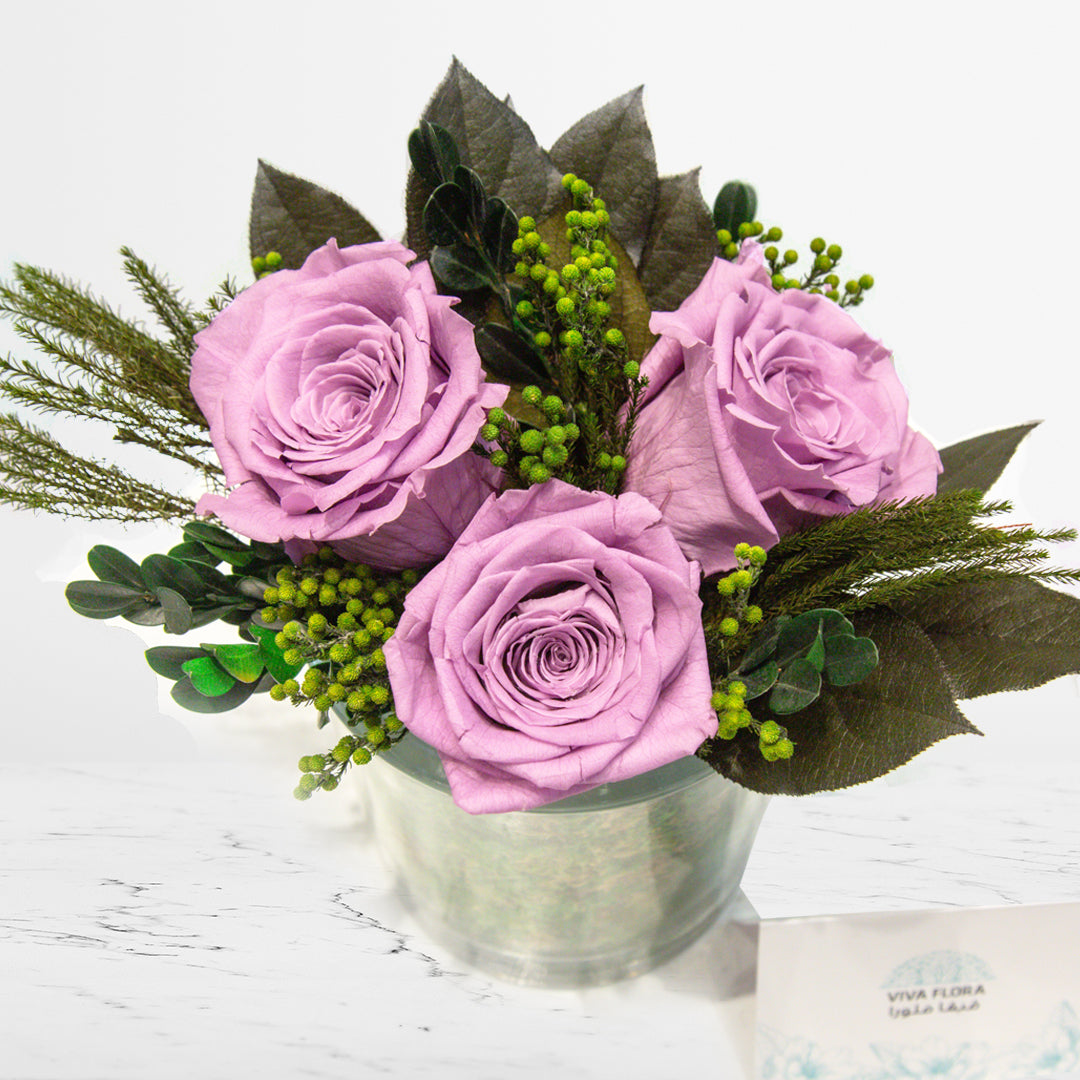 Elegant lilac-Preserved Flower