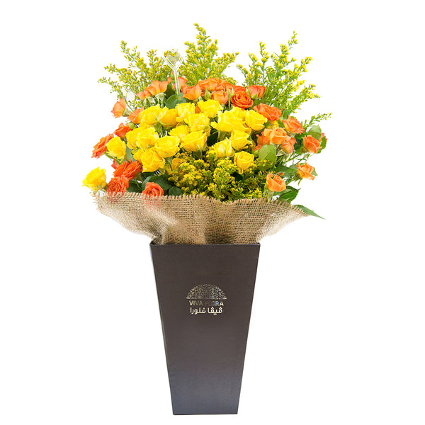 Celebration Flower Delivery, Doha, Qatar Online Flower Shop Viva Flora