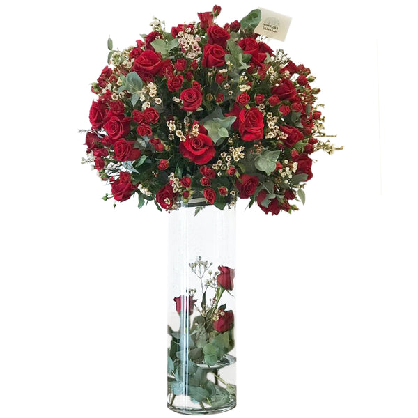Luxurious Red Fresh Flower Flower Delivery, Doha, Qatar Online