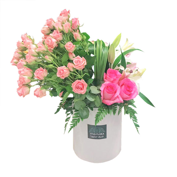 Pink Fresh Flower Flower Delivery, Doha, Qatar Online Flower Shop