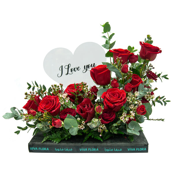 The Eternal Fresh Flower Flower Delivery, Doha, Qatar Online Flower Shop Qatar Viva Flora