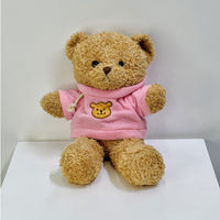 40cm Brown Jacket Soft Teddy