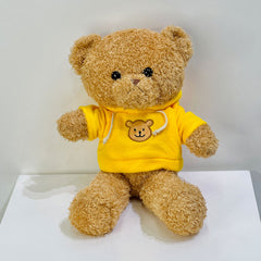 40cm Brown Jacket Soft Teddy