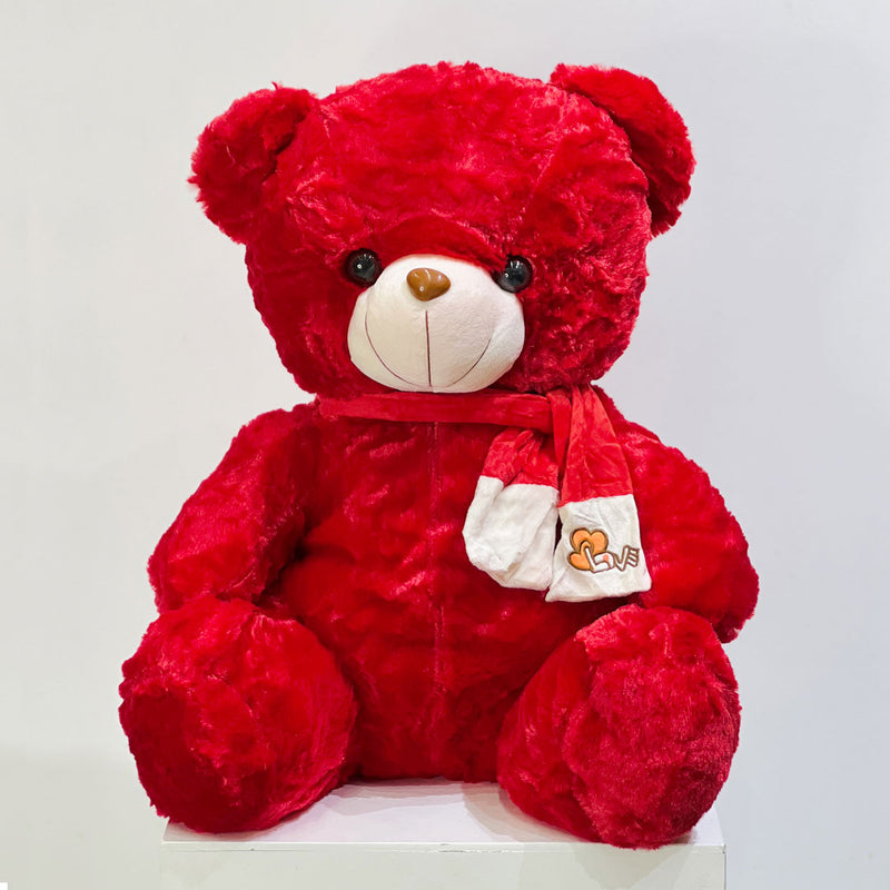 50cm red teddy bear available in viva flora tawar mall