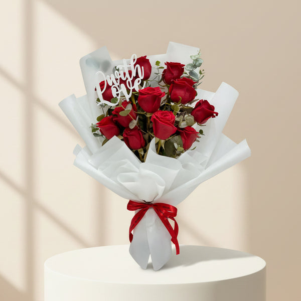 Love Roses: Shop Red Rose Bouquet for Your Loved One – Viva Flora