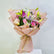 Pink lily and rose Eid bouquet Qatar – باقة ورد وردي وزنابق فاخرة لعيد في قطر