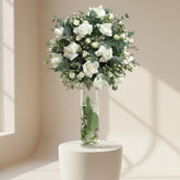 Whiteness Flower vase