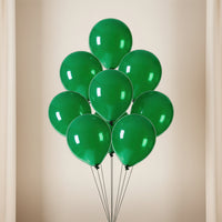 Helium Green Latex Balloon