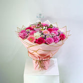Graduation Mixed flower bouquet Qatar perfect gift for graduates