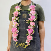 Elegant floral garland for graduation celebration order now on qatar for same day delivery 