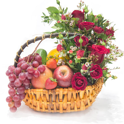 Strawberry - Fresh Flower and Fruits